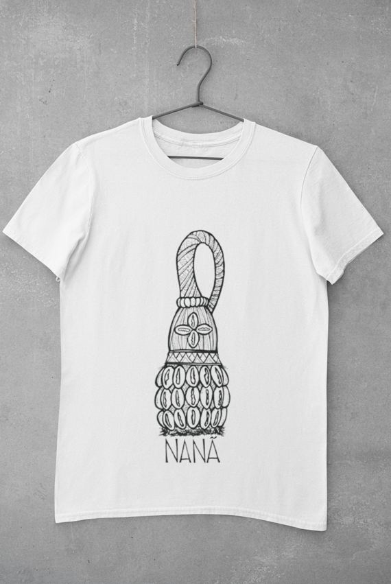 Camiseta Orixá Nanã (Modelo Plus Size)