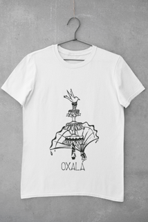 Camiseta do Orixá Oxóssi (Modelo Plus Size)