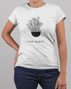 Baby look I Love Plants