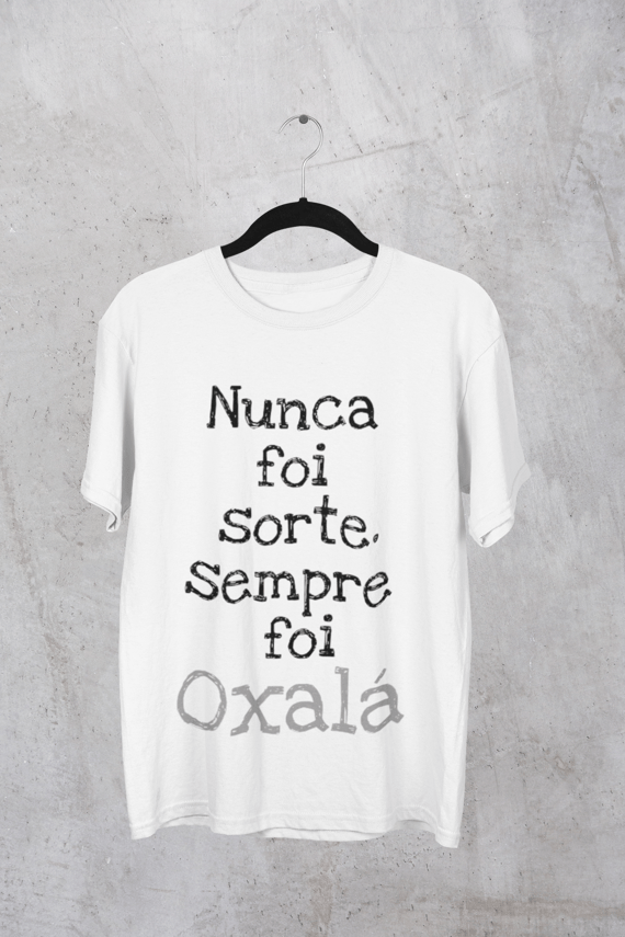 Camiseta do Orixá Oxalá (Unisex)