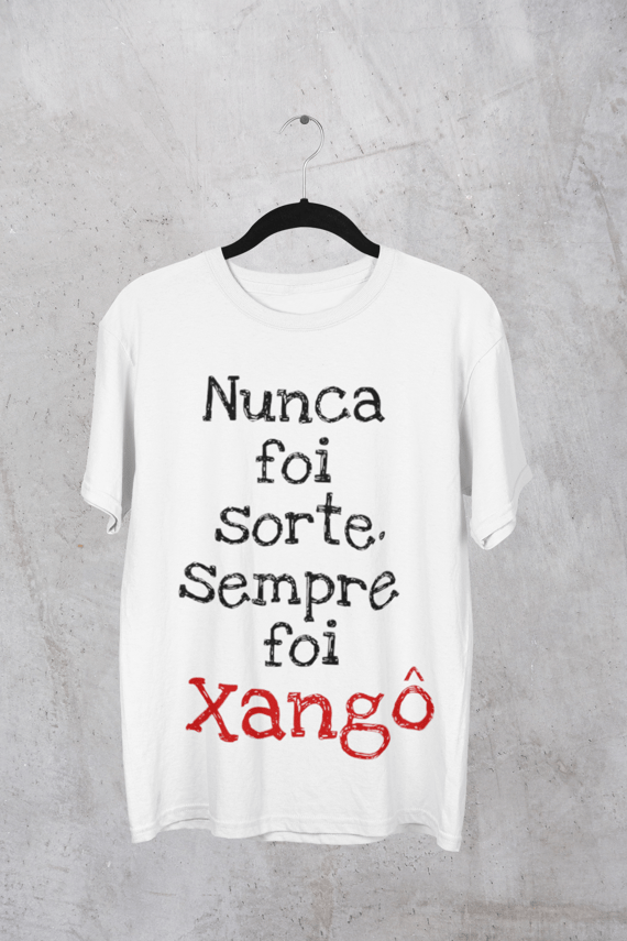 Camiseta do Orixá Xangô (Modelo Plus Size)