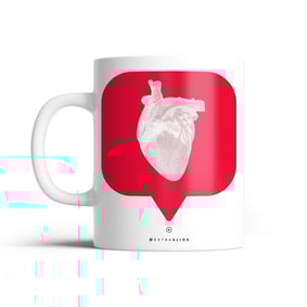 Nome do produto  Caneca Like Heart