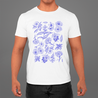 Nome do produtoBlue Flowers Kawlin