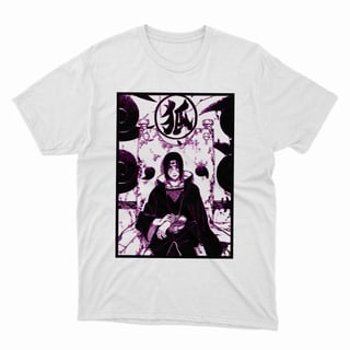 Camiseta Branca Itachi Uchiha