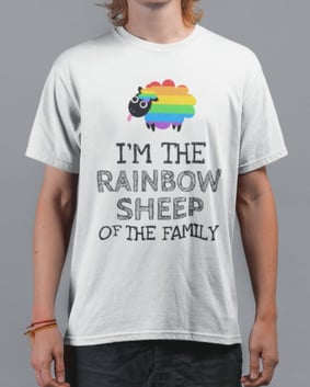 Camiseta Rainbow Sheep