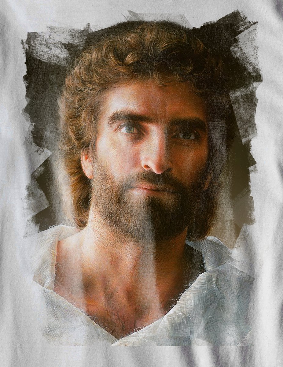 Nome do produto: Camiseta Jesus, a Face do Cristo - (unissex)