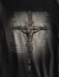 Camiseta A Oração de Jesus - (unissex)