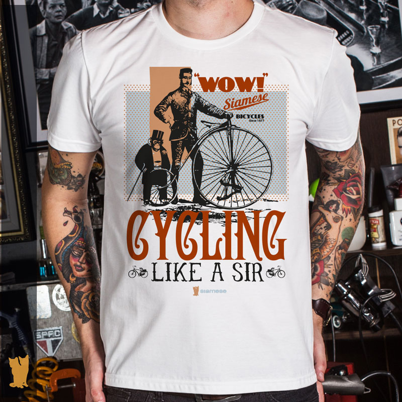 SIAMESE CYCLING LIKE A SIR