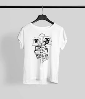 Nome do produto Camiseta A Cruz me Libertou Infantil