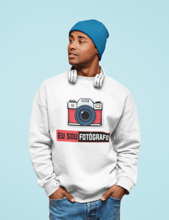 Nome do produto Blusão moletom - EU SOU FOTOGRAFO
