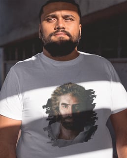 Camiseta Plus Size - Jesus Cristo - (unisse)
