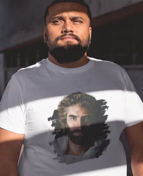 Camiseta Plus Size - Jesus Cristo - (unisse)