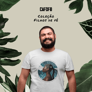 Nome do produtoCamiseta Plus Size - Filhos de Fé - Iemanjá