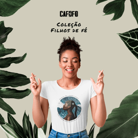 Camiseta - Filhos de Fé - Iemanjá