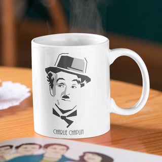 Charlie Chaplin - Caneca