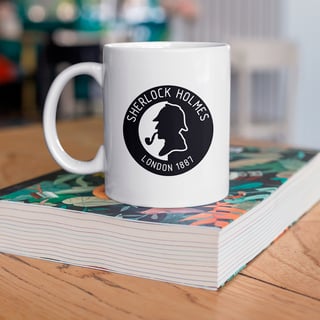 Nome do produto Sherlock Holmes London 1887 - Caneca