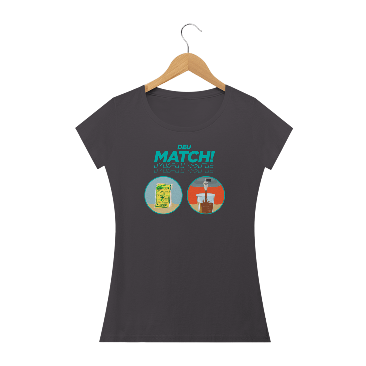 Nome do produto: Mate com Biscoito Globo / Baby Long Prime Feminina Cinza estonada