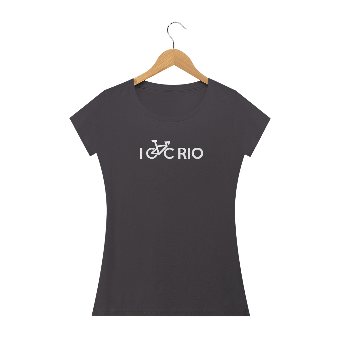 Camiseta Feminina Estonada I Bike Rio (cores)