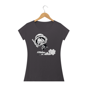 One Piece - Kid Luffy (Baby Long Tecido Estonado)