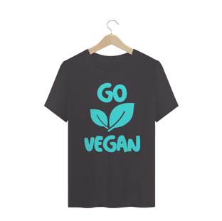 Nome do produtoGo Vegan _ Malha Estonada_ Unissex