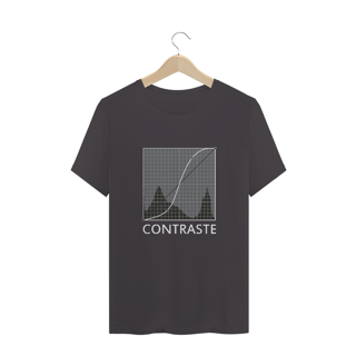 Nome do produto Camiseta estonada CONTRASTE