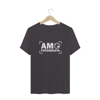 Nome do produto Camiseta estonada AMO FOTOGRAFIA