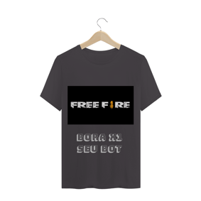 Camistea de Malha Estonada Free-fire Nome do produto  Camistea de Malha Estonada Free-fire