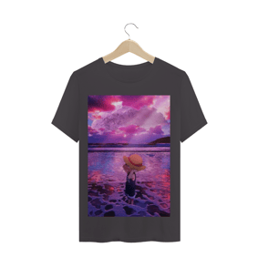 Camiseta Estonada - Beach Luffy