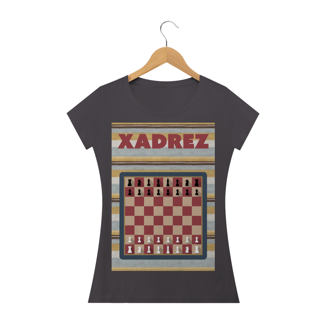Nome do produto: Tabuleiro de Xadrez - feminina