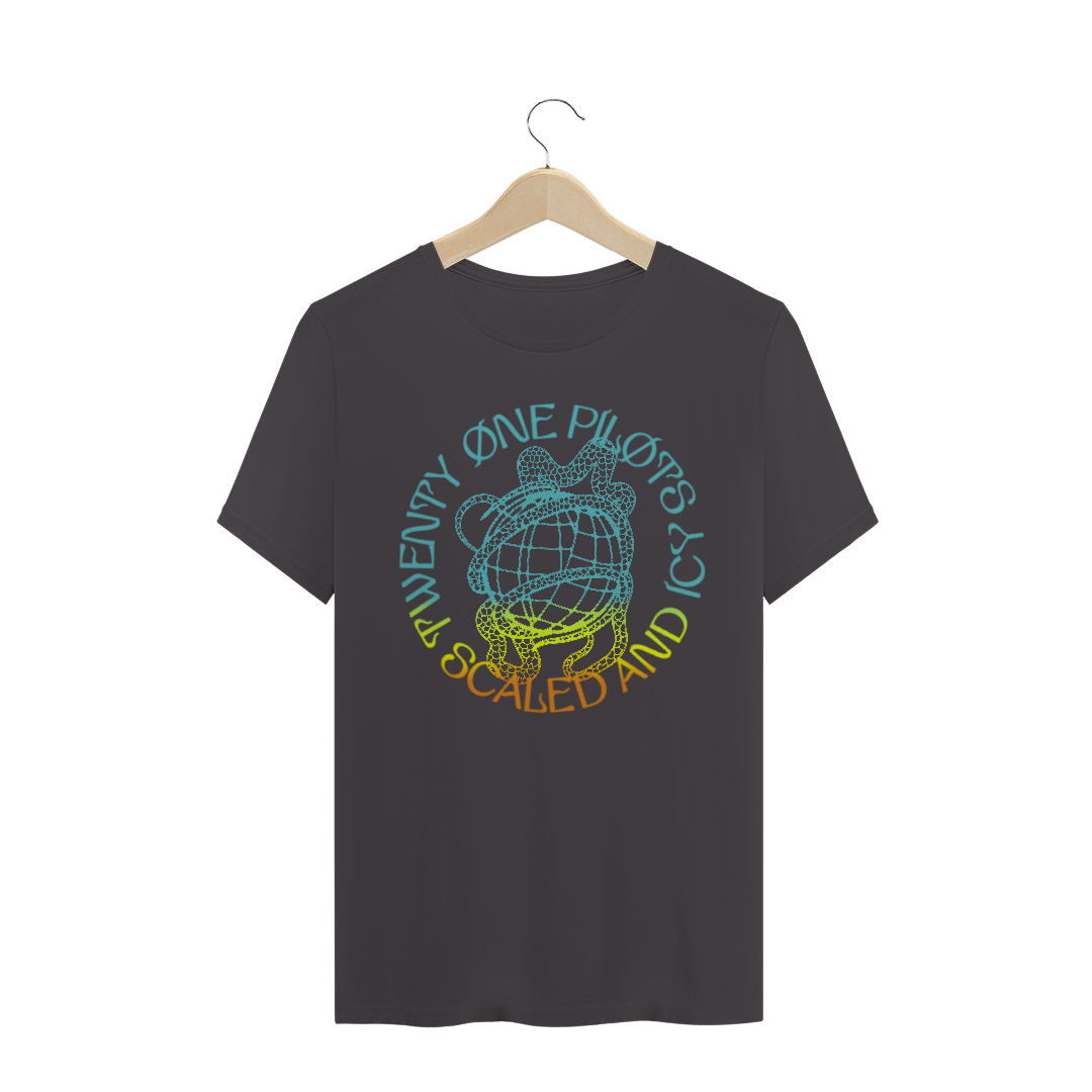 Nome do produto: CAMISA ESTONADA - GLOBE | TWENTY ONE PILOTS