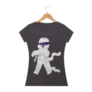 Nome do produto Camiseta Baby Long Estonada Estampa Múmia Amiga Fofa