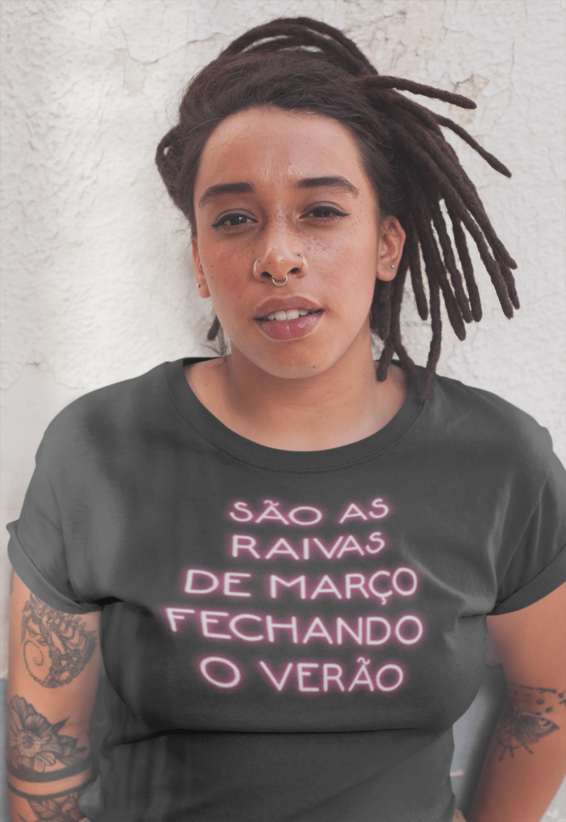 Nome do produto: Camiseta Estonada - Coleção Saberes Neon 