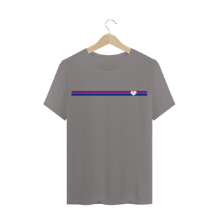 Nome do produtoT-shirt faixa love Bi