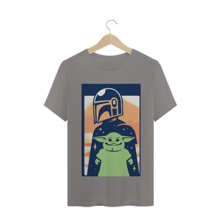Nome do produtoCamiseta Masculina - Mandalorian e Baby Yoda