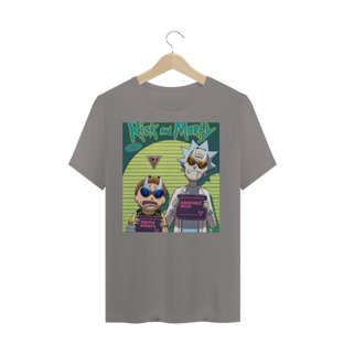 Nome do produtocamisa basica rick and morty presos