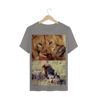 Nome do produto LEÃO MATANDO HIENA / GRANDES FELINOS