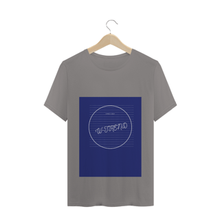 Nome do produto Camiseta W-Trend azul pontilhado