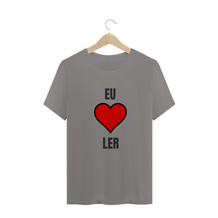 Nome do produtoCAMISETA T-SHIRT - EU AMO LER