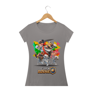 Nome do produtoCamiseta Feminina Clash Royale 1
