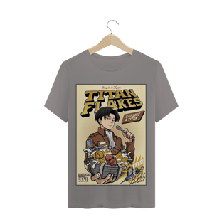 Nome do produtoCamiseta - Titan Flakes (Attack on Titan)