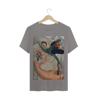 Nome do produtoCamiseta - Rock Lee vs Gaara - Linkin Park