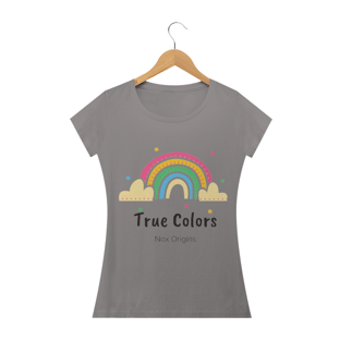 Nome do produtoCamiseta Baby Quality, True Colors - Nox