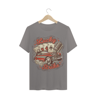 Nome do produtoCamiseta Lucky Strike Carro Retrô