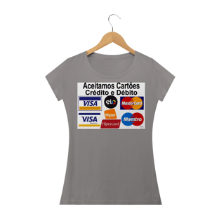 Nome do produtoCamisa feminina aceitamos cartões de crédito