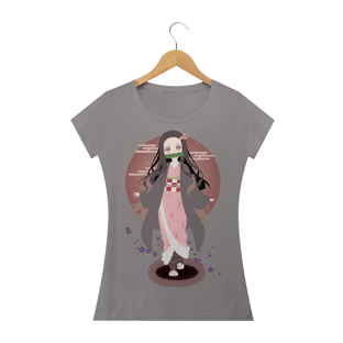 Nome do produtoCamiseta Feminina Kimetsu no Yaiba - Nezuco