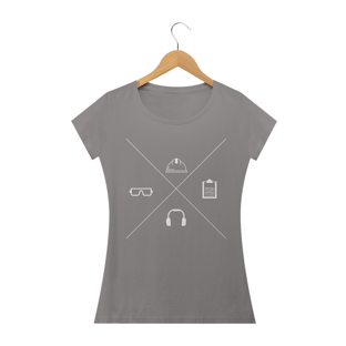 Nome do produtoCamiseta Baby Long Segurança do Trabalho Ícones Colorida