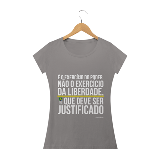 Nome do produto Camiseta Frase David Boaz Feminina
