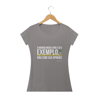 Nome do produto Camiseta Frase Paulo Coelho Feminina