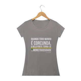 Nome do produto Camiseta Frase Honoré de Balzac Feminina