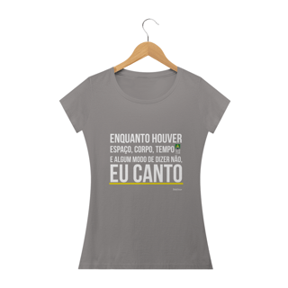 Nome do produto Camiseta Frase Belchior Feminina